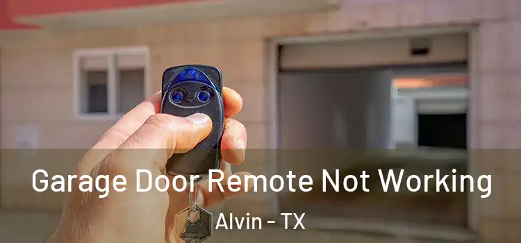  Garage Door Remote Not Working Alvin - TX