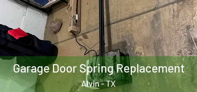  Garage Door Spring Replacement Alvin - TX