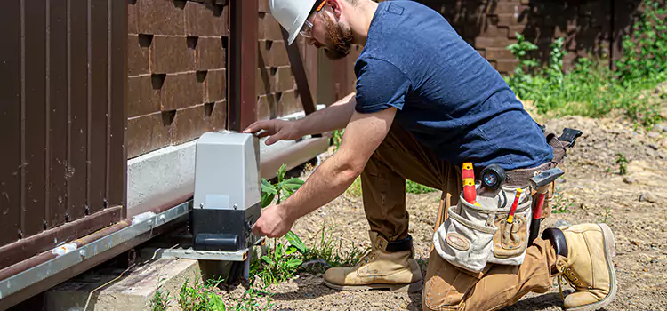 Electric Driveway Gate Installation Alvin